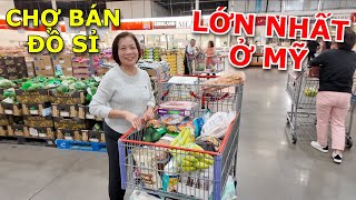 DẪN MẸ ĐI CHỢ BÁN ĐỒ SỈ CHẤT LƯỢNG LỚN NHẤT Ở MỸ & XE ĐỒ GẦN $500 MUA ĐƯỢC GÌ Ở MỸ