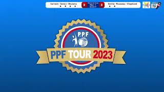 PPF TOUR 2023 - International d'ESPALION - 32ème de finale : SARRASIN / SEVILLA