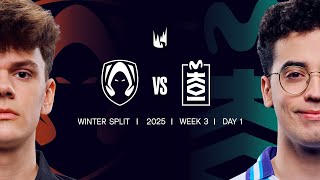 TH v MKOI | 2025 LEC Winter | Week 03 Day 01 | Team Heretics vs.Movistar KOI