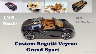 Step by step custom Bugatti Veyron Grand Sport base MR by PenrysCars