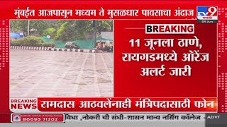 Mumbai Rain News Update | मुंबईत आज मध्यम ते मुसळधार पावसाचा अंदाज