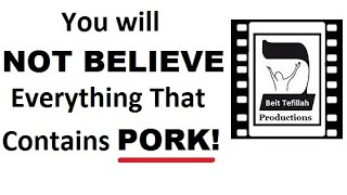 You Will NOT BELIEVE Everything That Contains PORK!