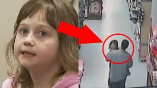 Walmart Security Cameras Captured A Man Grabbing A Girl – And The Incredible Moment She Fought Back.