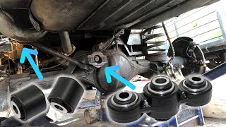 Land Rover Discovery 2 TD5 Removing Watts Linkage Removal and Bush Replacement How To #discoverytd5