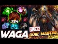 Waga Legion Commander Duel Master 7.36 Patch - Dota 2 Pro Gameplay [Watch & Learn]