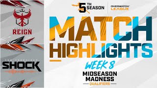 @atlantareign  vs  @sanfranciscoshock   | Midseason Madness Qualifiers Highlights | Week 8 Day 2