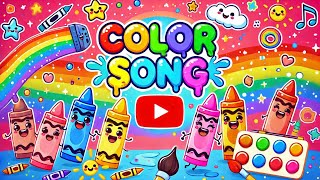 The Color Song - Learn Colors With Friends | Children Song By KidieWorld4u