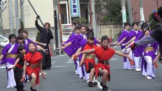 越谷YOSAKOI'18 流し よさこい藤華連春日部 - うつくしま宝物