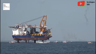 ERQUY  |  Parc éolien Manif des Pêcheurs |  Bretagne Télé