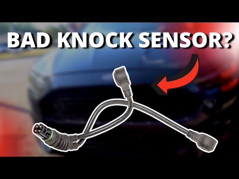 What are the symptoms of a faulty knock sensor?