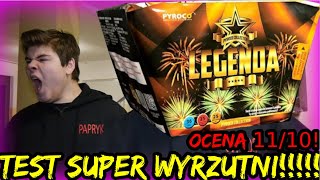 TEST FAJERWERKÓW Z DYSKONTÓW #8 WYRZUTNIA LEGENDA Z LIDLA JEST MOC !!!!!!!!!!!!!