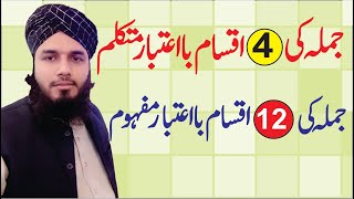 TYPES OF SENTENCES IN ARABIC || Jumla || جملہ اسمیہ اور فعلیہ || JUMLA KI IQSAAM || Ep- 10 |