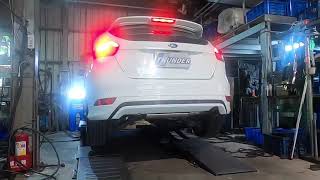 雷力 FORD 16 FOCUS 1.5 MK3 5 單桶單出超跑尾段 沿用原尾飾│THUNDER FORD 16 FOCUS 1.5 MK3.5  Muffler - SC type