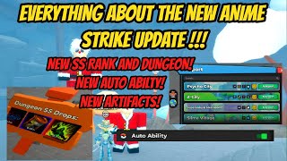 Eeverything about the new Anime Strike Update!!! - New SS rank Portals + Auto Ability !!!