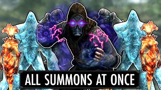 Skyrim But I Can Summon Everything At Once