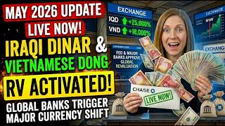 LIVE NOW Iraqi Dinar & Vietnamese Dong RV Activated! 💰 Global Banks Trigger Major Currency Shift