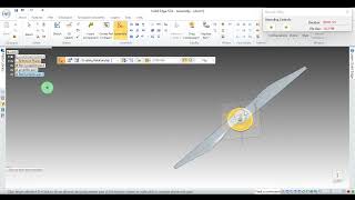 Propeller Assembly -- Computer Aided Design ( Solid Edge Software)