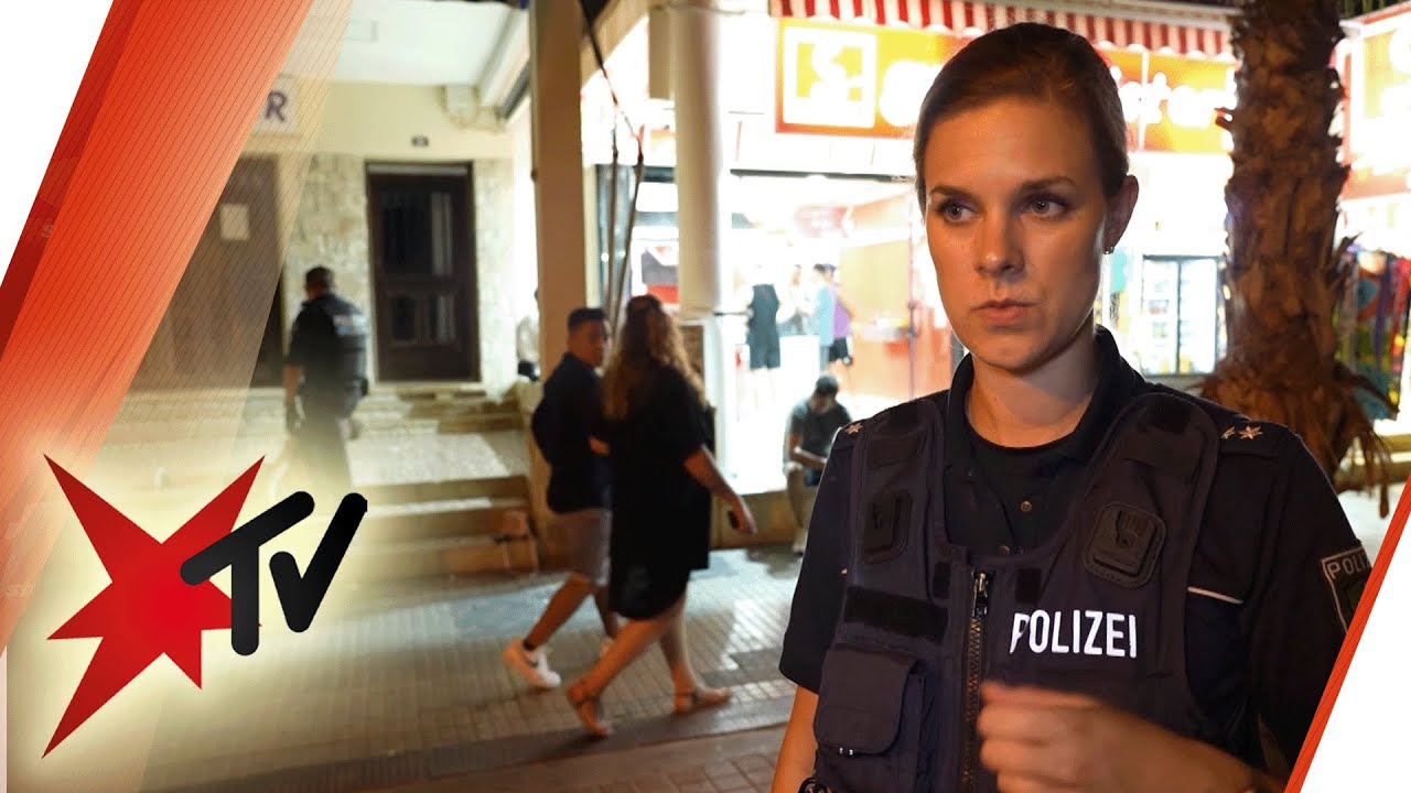 Deutsche Polizistin Am Ballermann Stern Tv Youtube