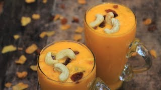 അടിപൊളി പപ്പായ - കാരറ്റ് മിൽക്ക് ഷേക് | Special Pappaya - Carrot Milk Shake (Kannur Cocktail)