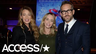 Blake Lively & Ryan Reynolds Do 'Mary Poppins' Date Night & Have A Sweet Run-In With Emily Blunt!