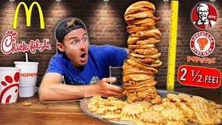 Eating The BIGGEST Fast Food Chicken Sandwich In America!