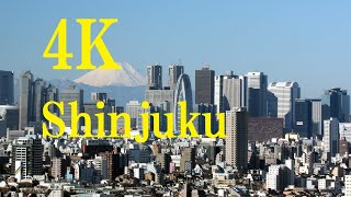 【4K Japan View】West Shinjuku Tokyo ｜西新宿の風景