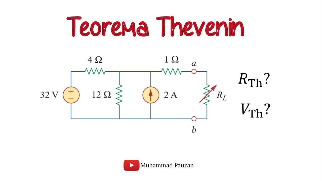 Teorema Thevenin - YouTube