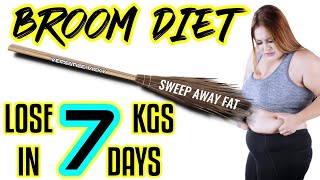 How To Lose Weight Fast 7 Kgs In 7 Days | Broom Diet | 7 Day Diet Plan For Weight Loss