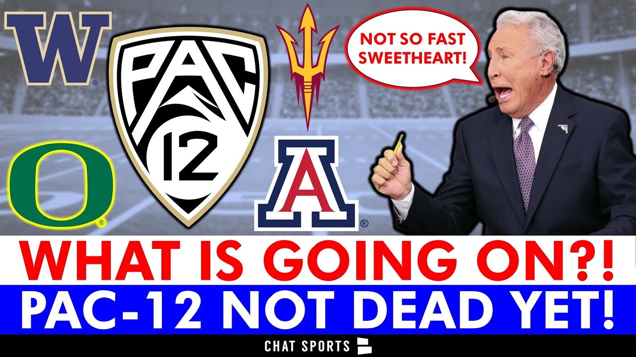 NOT SO FAST?! PAC-12 SURVIVAL? Latest On Arizona, Oregon & Washington ...