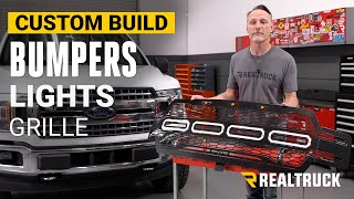 Build Series 2018 F-150 Episode 3 - Bodyguard Bumpers, Lights & Grille