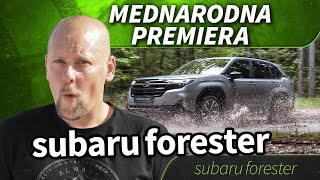 2024 subaru forester - mednarodna premiera