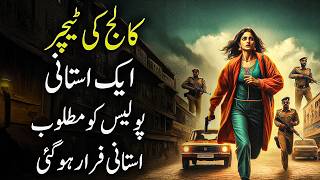 ANDHER NAGRI Ep 38 | Female College Teacher Wanted By Police - Ustani Escaped | Roxen Original