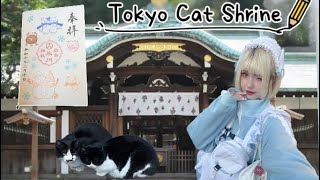 This Shrine is CAT THEMED 🐈 Cosy Day out~