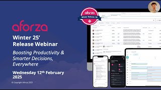 Aforza Winter 25 Release Webinar