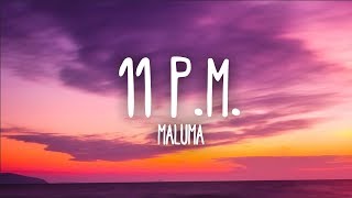 Maluma - 11 P.M. (Letra)