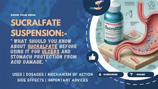 Sucralfate Suspension: Uses, Dosage, Side Effects \u0026 Expert Tips for Ulcer Relief | MediInsights