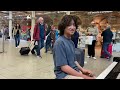 15 year old pianist plays rush e in public the hardest piano song in the world