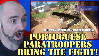 US Army Combat Vet REACTS to Portuguese Paratroopers In Heavy Combat With Rebels In Africa (CAR)