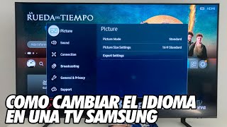 Como Cambiar el Idioma en una Smart TV Samsung