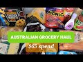 HUGE AUSTRALIAN GROCERY HAUL COLES, WOOLWORTHS AND LOCAL FRUIT SHOP