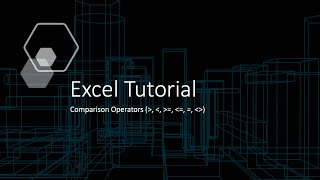 Excel Tutorials - Comparison Operators