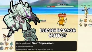 Choice Banded Golisopod Is A Very Strong Wallbreaker On Pokemon Showdown!!