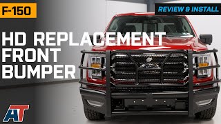 2021-2023 F-150 HD Replacement Front Bumper Review \u0026 Install