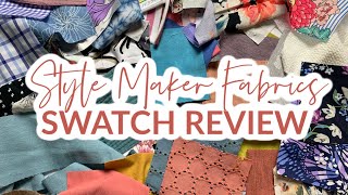 Style Maker Fabrics' Spring 2020 Fabric Swatch Review