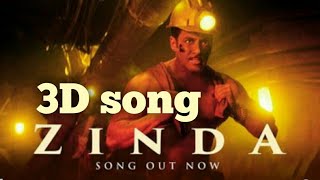 Zinda 3D song | Bharat | Salman khan | Katrina Kaif | 3D audio