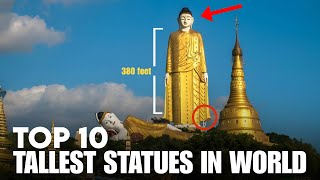 Top 10 Tallest Statues in the World 2024 (Statues Size Comparison & Construction)