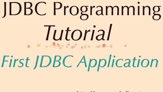 First JDBC Example with MySQL Database