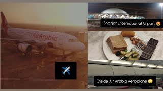 Air Arabia Flight Full Journey Review | Air Arabia Flight From Sharjah International Airport