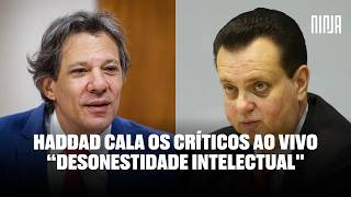 🔥Haddad destrói oposição com argumentos impecáveis ao vivo na TV  “Desonestidade intelectual\