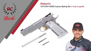 RC-TECH ROBERT'S 1911/2011/SAS 3pcs SPRING SET